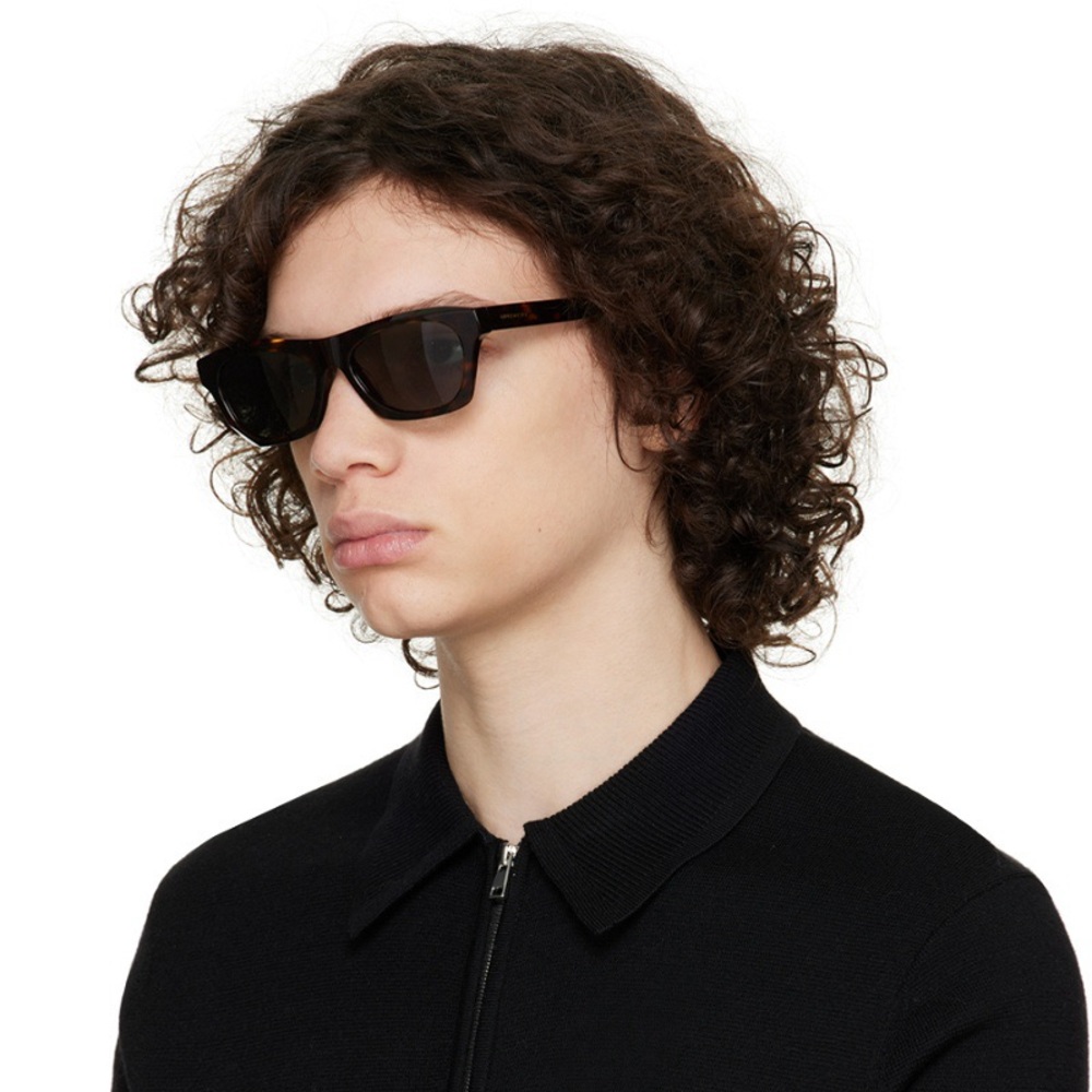 GIVENCHY HAVANA/BLUE SUNGLASSES GV40026U